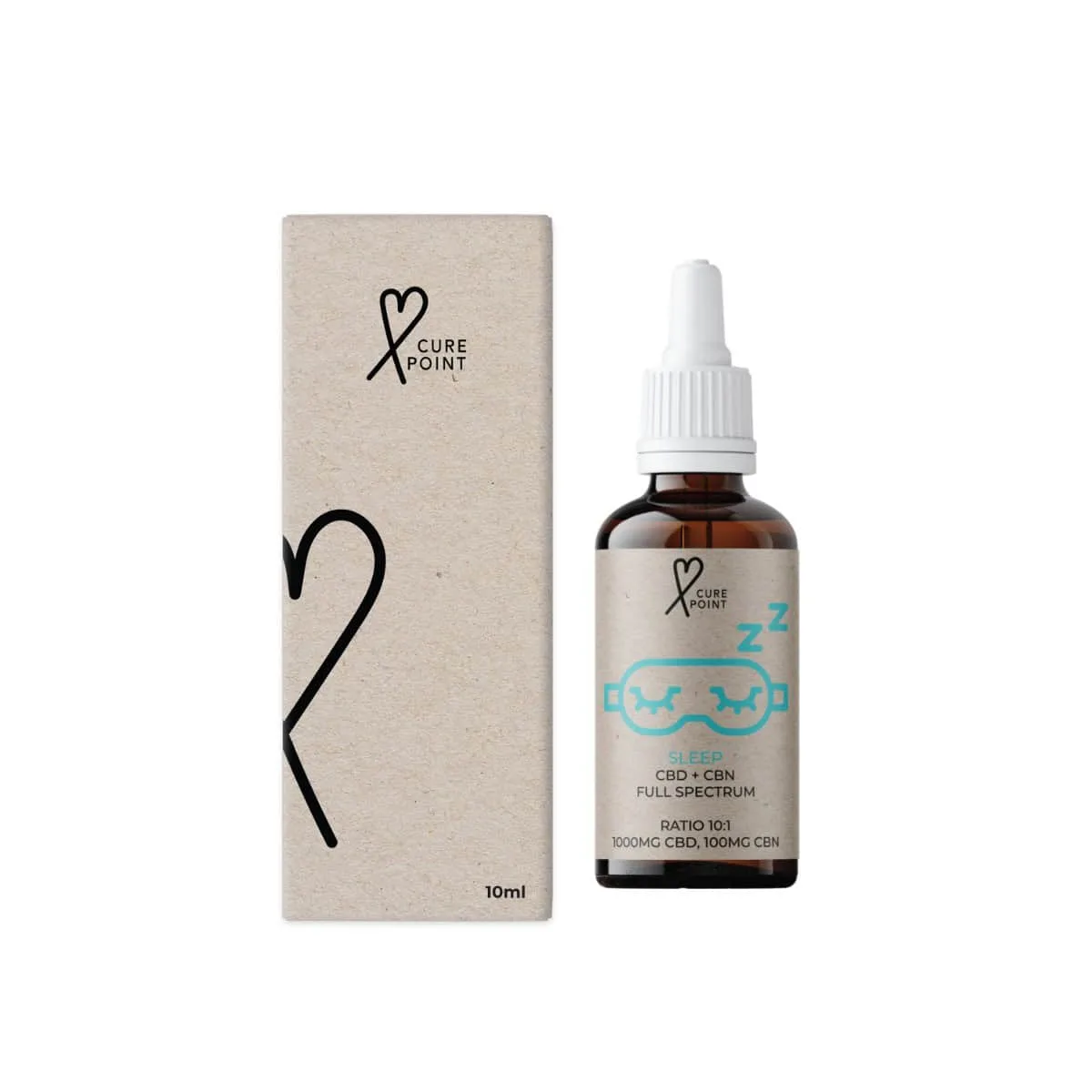 CurePoint CBD + CBN 11% SLEEP Zlatý destilát 10ml