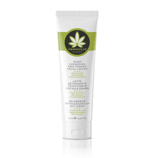 Čistiace a tonizujúce pleťové mlieko Hemphilia 125ml
