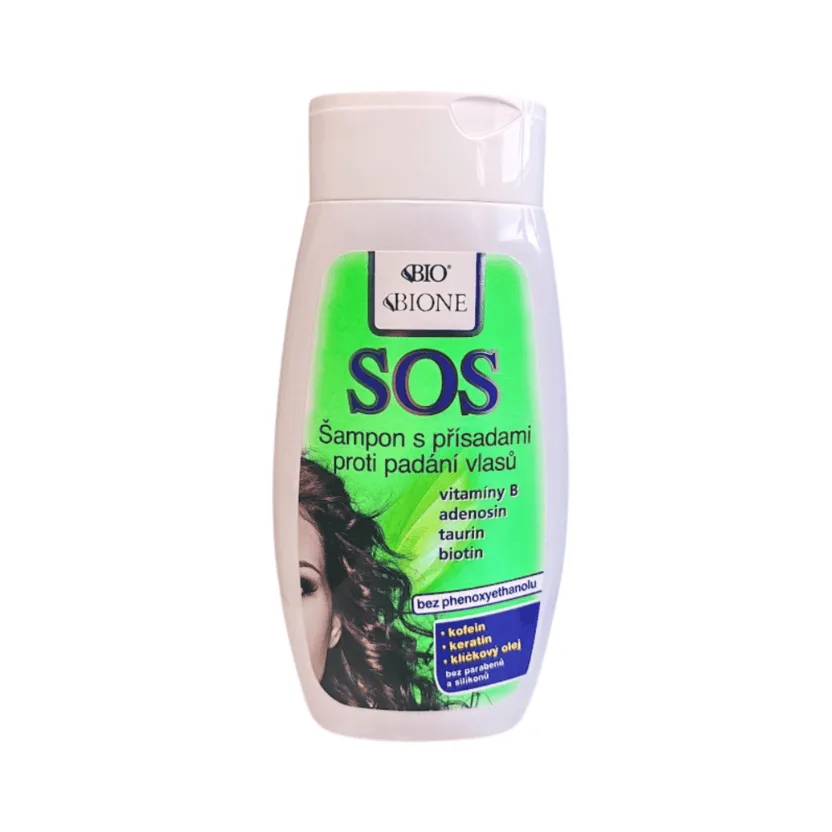 SOS šampón na vypadávanie vlasov pre ženy Bione 260ml