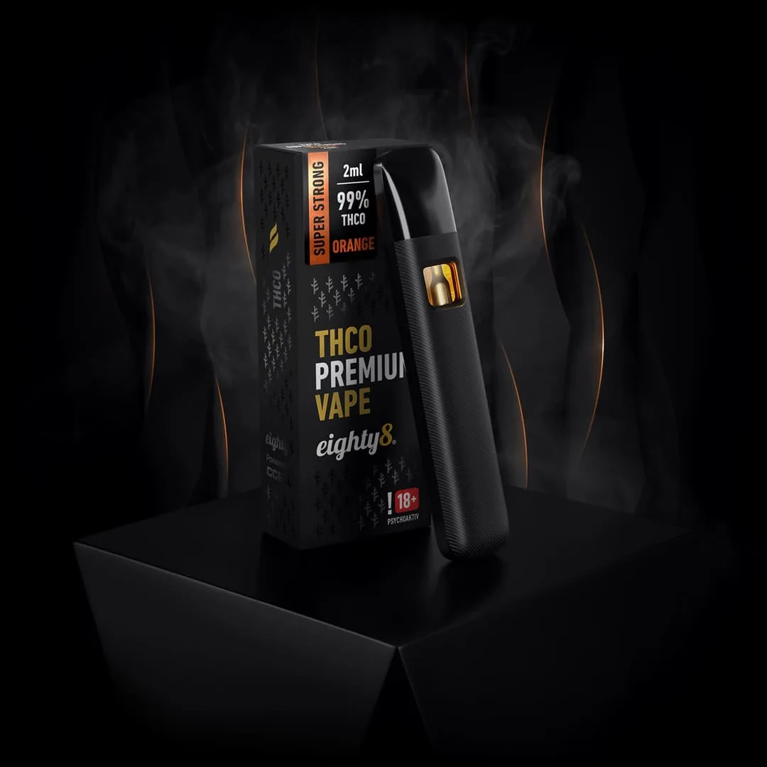 Výhodné balenie 5x THCO vape pen eighty8 99% 2ml