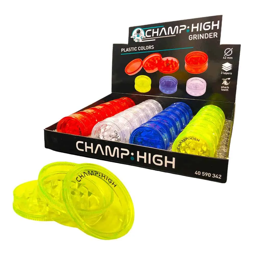 Plastová drtička CHAMP HIGH 42mm