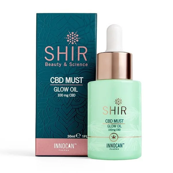 Upokojujúci pleťový olej s CBD SHIR 30ml