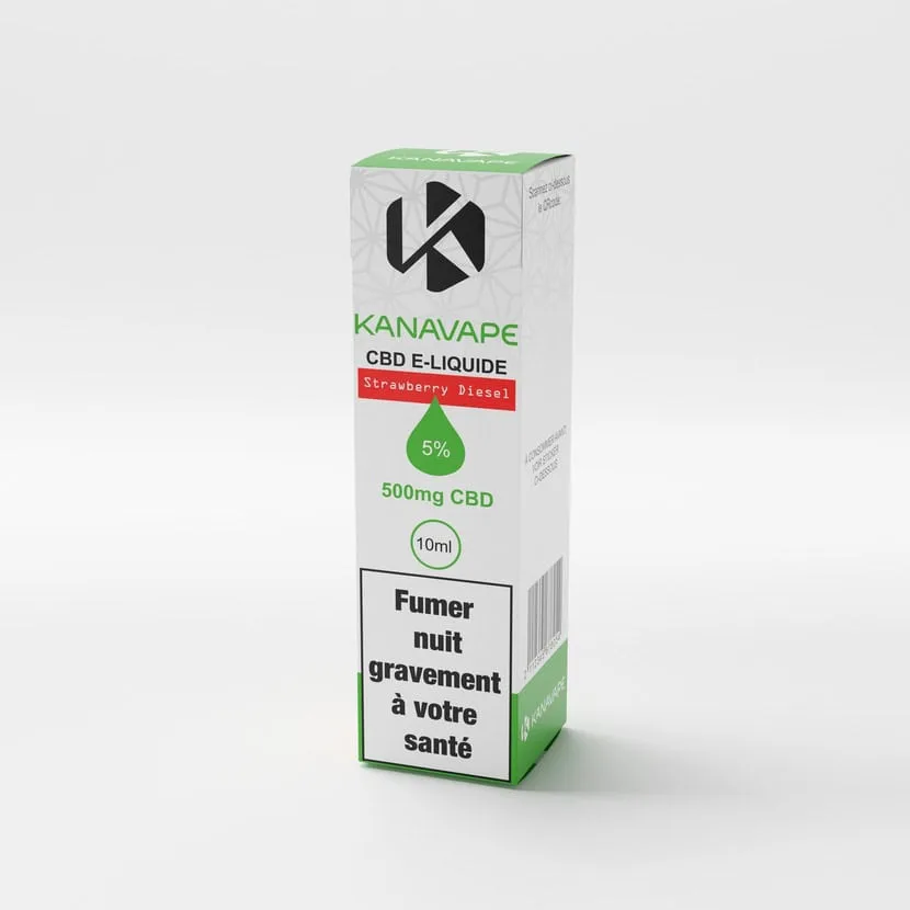 Strawberry Diesel CBD 5% e liquid KanaVape 10ml PREMIUM