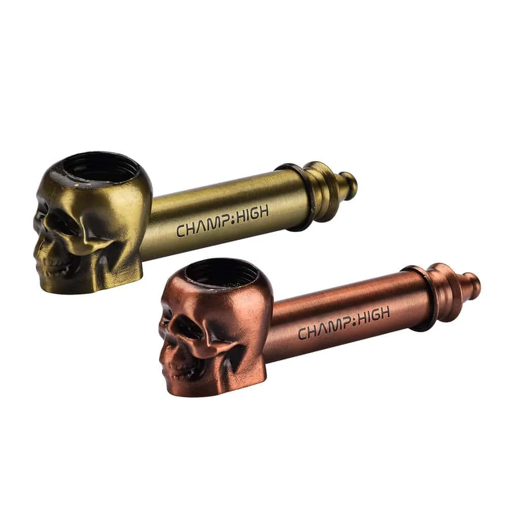 Kovová fajka Metal Skull CHAMP HIGH 8,3cm