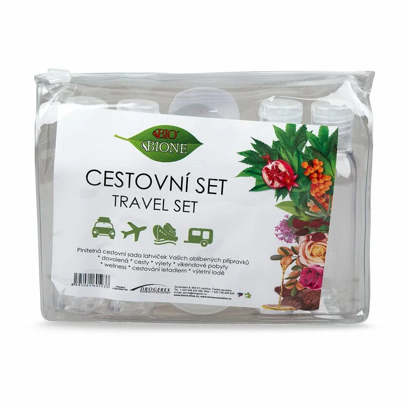 Cestovný balíček - Travel set Bione (prázdny)