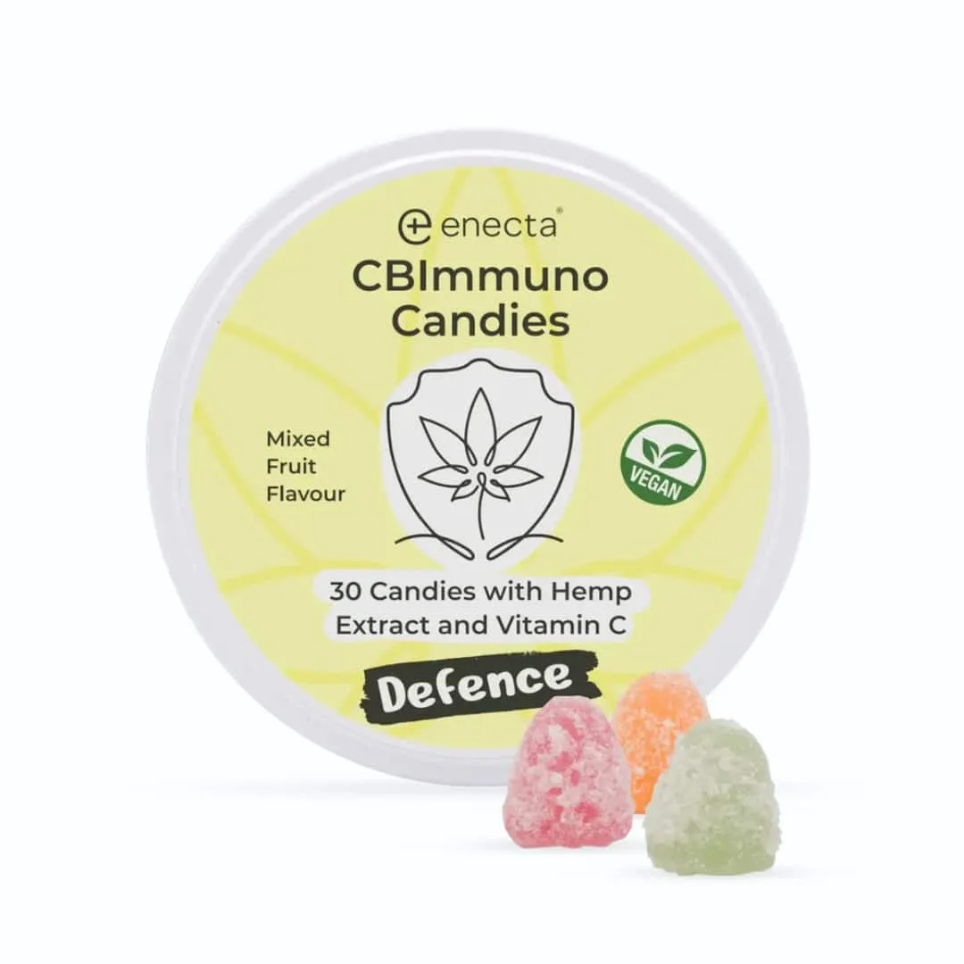 enecta CBImmuno želé cukríky Defence VITAMÍN C 30 ks