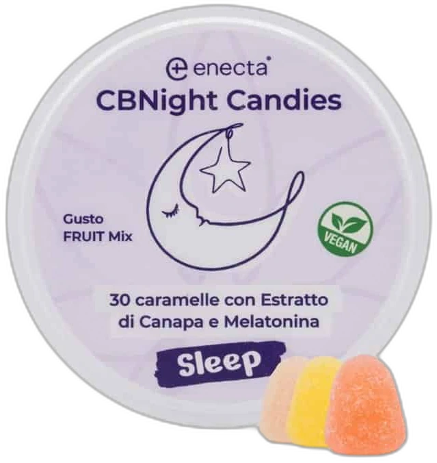 CBNight Candies enecta Sleep 30x 60g MELATONÍN