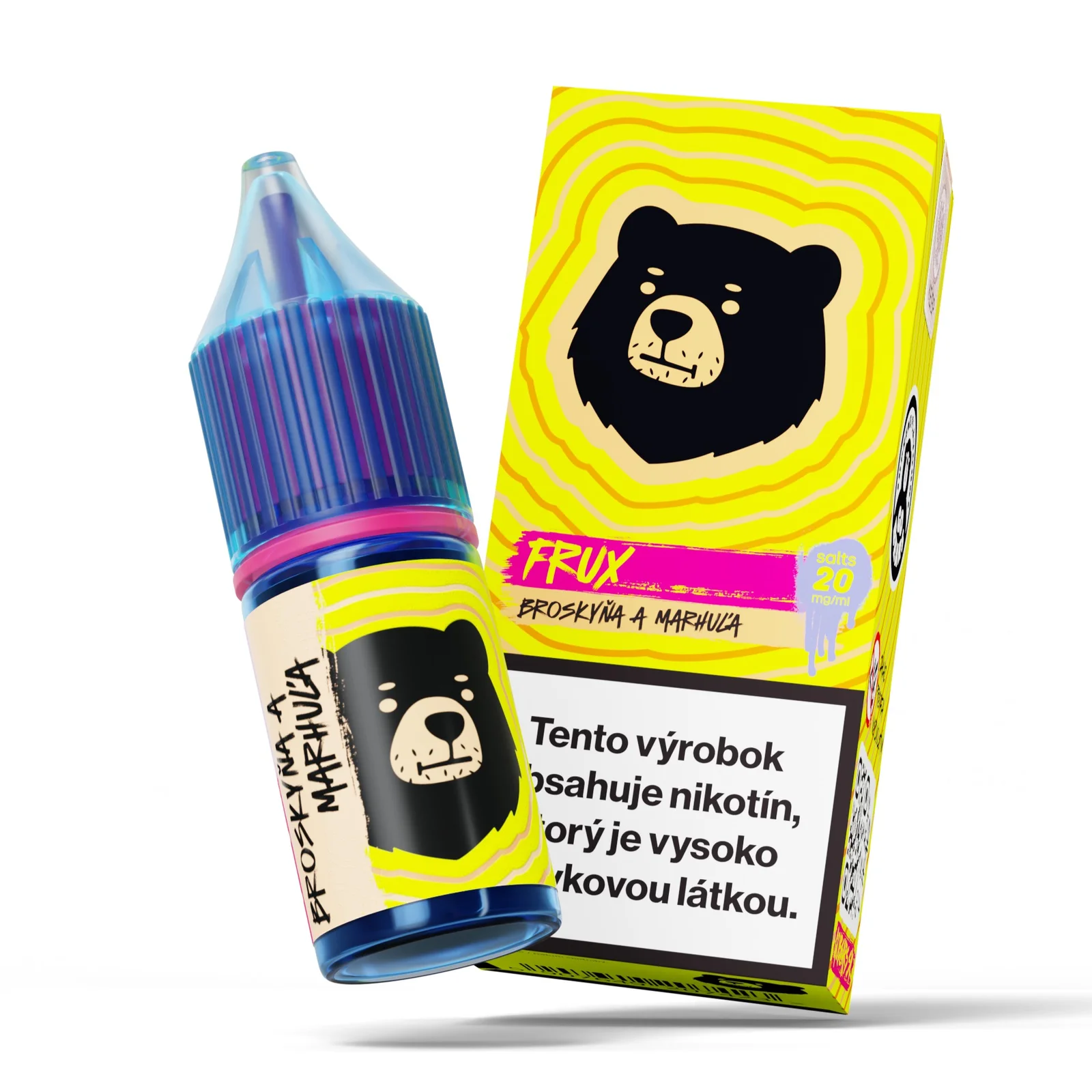 E-liquid s nikotínom Go Bears Frux 20 mg/ml