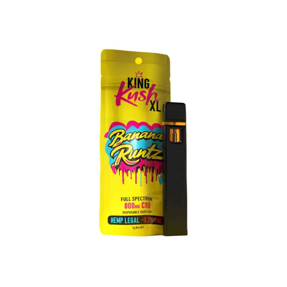 KC Banana Runtz King Kush XL vape,1ml