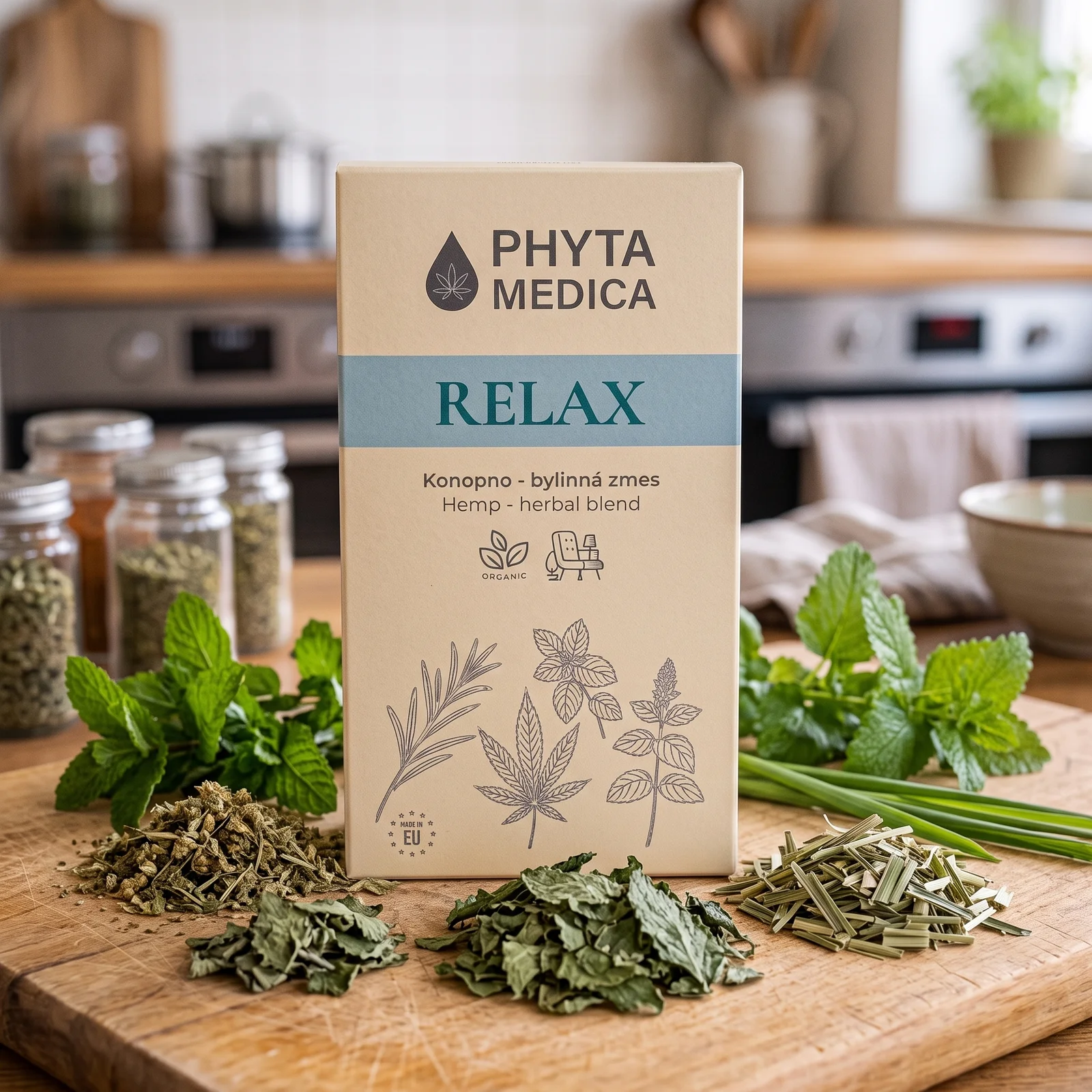 Konopno-bylinná zmes RELAX PHYTA MEDICA 50 g