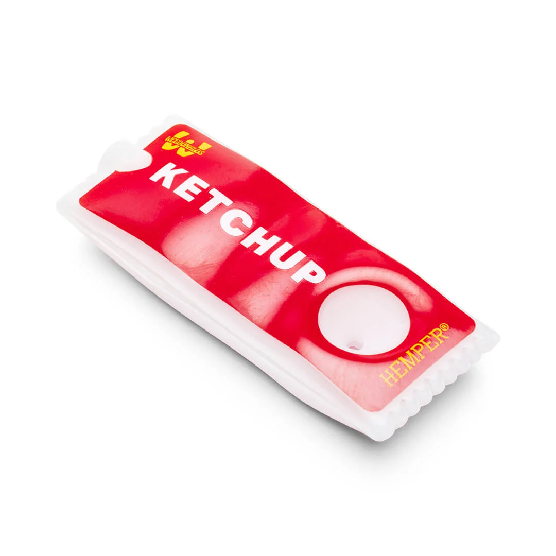 Sklenená fajka Weedonald's Ketchup HEMPER 10 cm