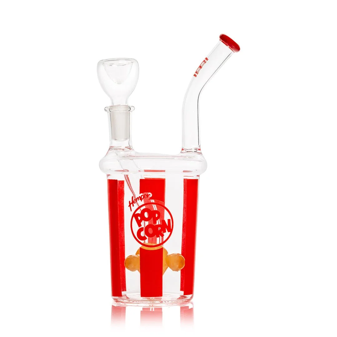 Sklenené bongo Movie Popcorn HEMPER 15 cm