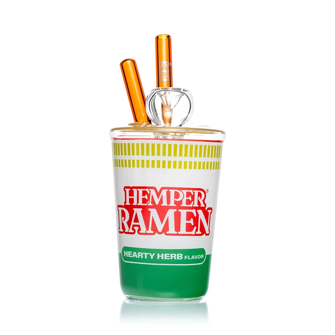 Sklenené bongo Ramen Cup HEMPER 18 cm