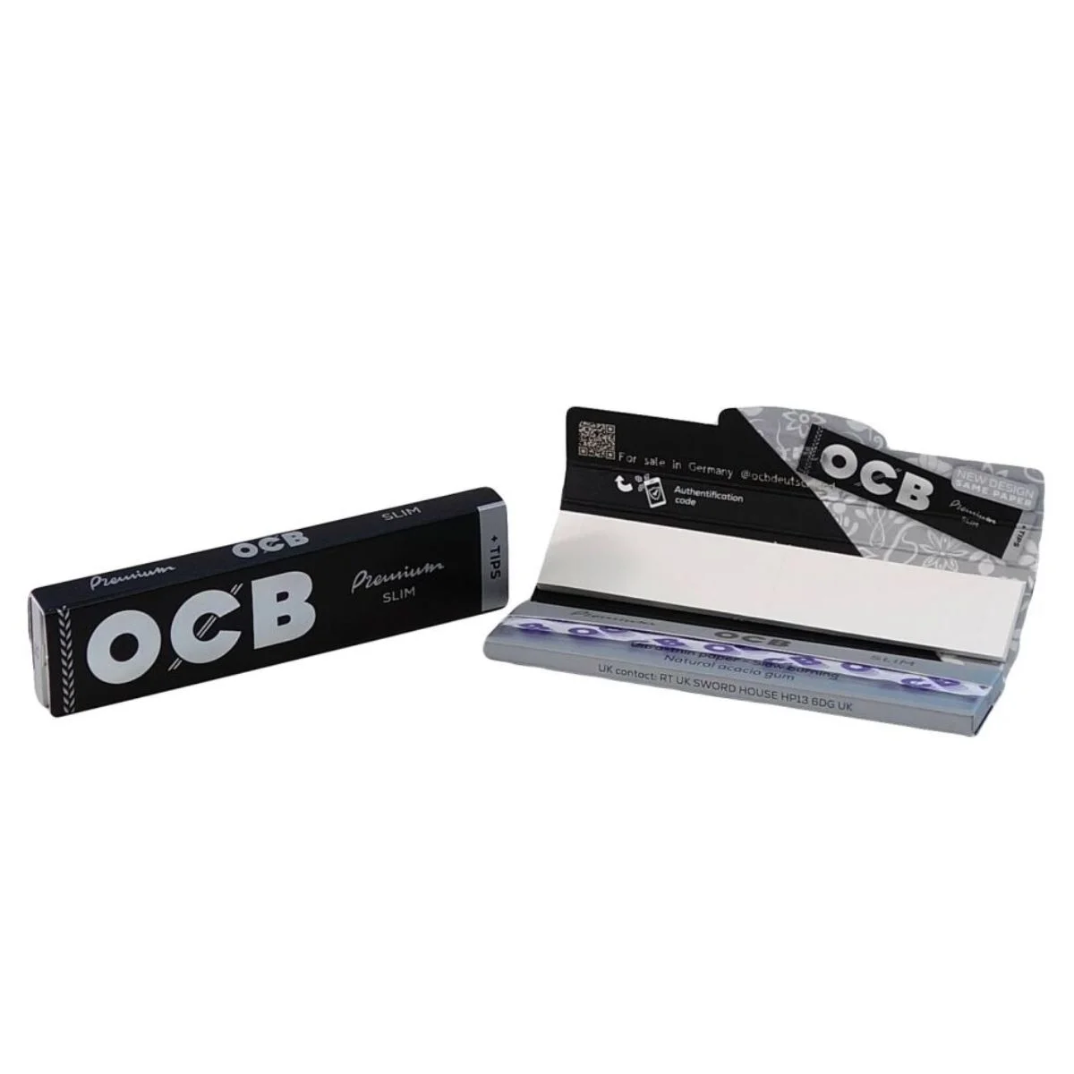 Ultra tenké papieriky OCB Premium s tipmi 32 ks