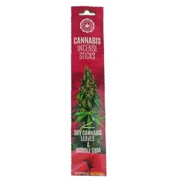 Vonné tyčinky Cannabis – Suché konopné listy & Jahoda
