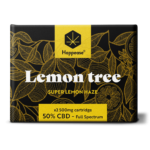 Happease CBD cartridge Lemon Tree 85% 2x500mg