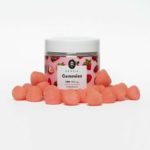 CBD cukríky HEMNIA strawberry jahoda gummies